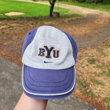 Brigham Young University Hat Adult One Size Blue Nike Team College Athletics Cap