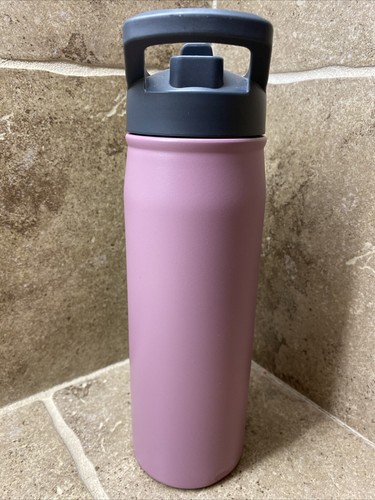 Adidas 20oz Stainless Steel Tumbler in Purple Hot or Cold Insulated Flip Up Top - Picture 2 of 7