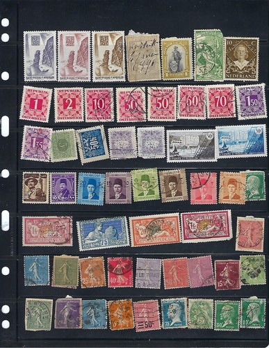 WORLDWIDE: 1 Scan of Early Stamps FINE USED/NEW 60109