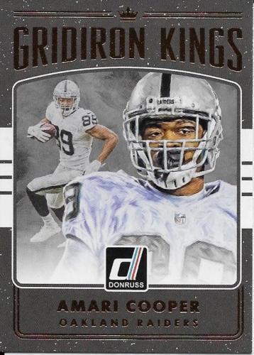 2016 Donruss Gridiron Kings #39 Amari Cooper Raiders
