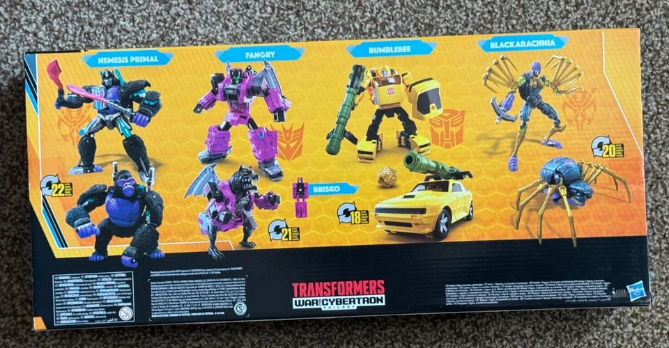 Transformers WFC Buzzworthy Bumblebee Worlds Collide Target Exclusive 4 Pack - Image 2 of 4
