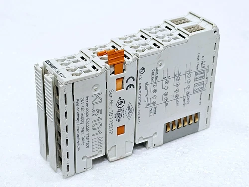 BECKHOFF KL5101 BUS TERMINAL 1-CHANNEL INCREMENTAL ENCODER INTERFACE 1 MHz