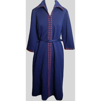 navy blue retro dress Blue vintage velvet dress "Juliane Velvet Swing Dress"