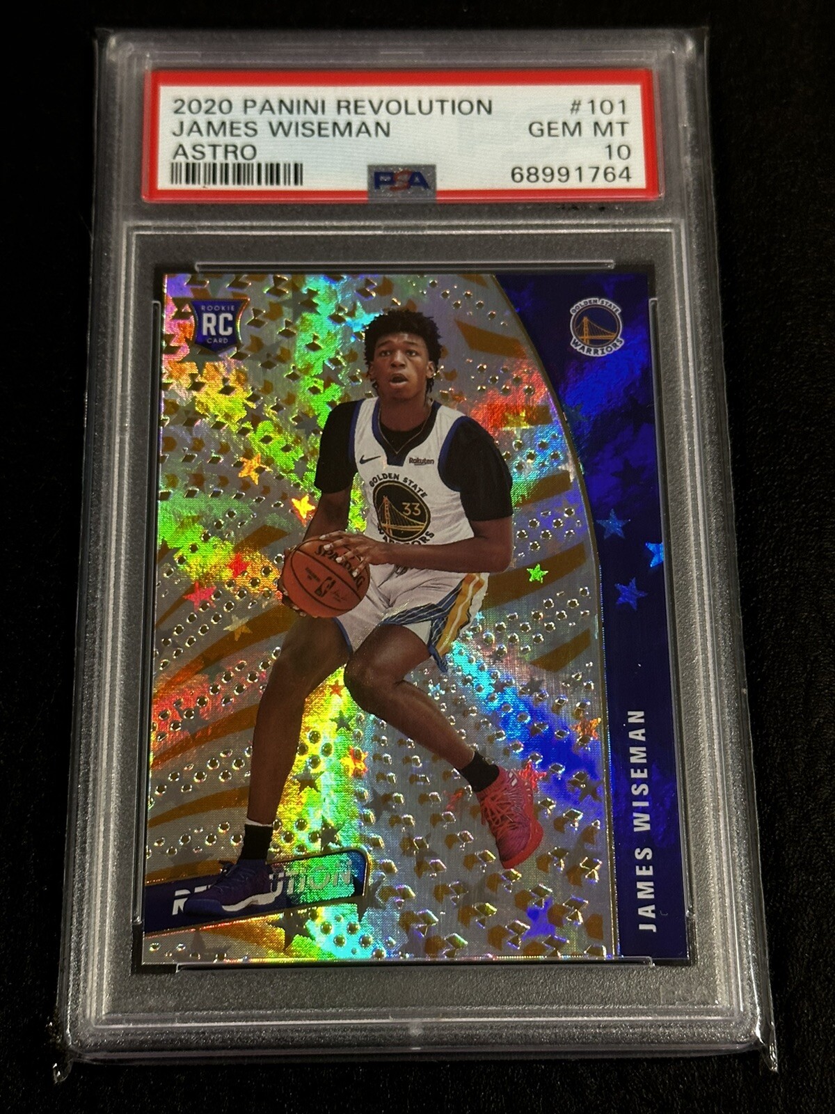 2020 Panini Revolution James Wiseman Astro #101 PSA 10 Gem Mint