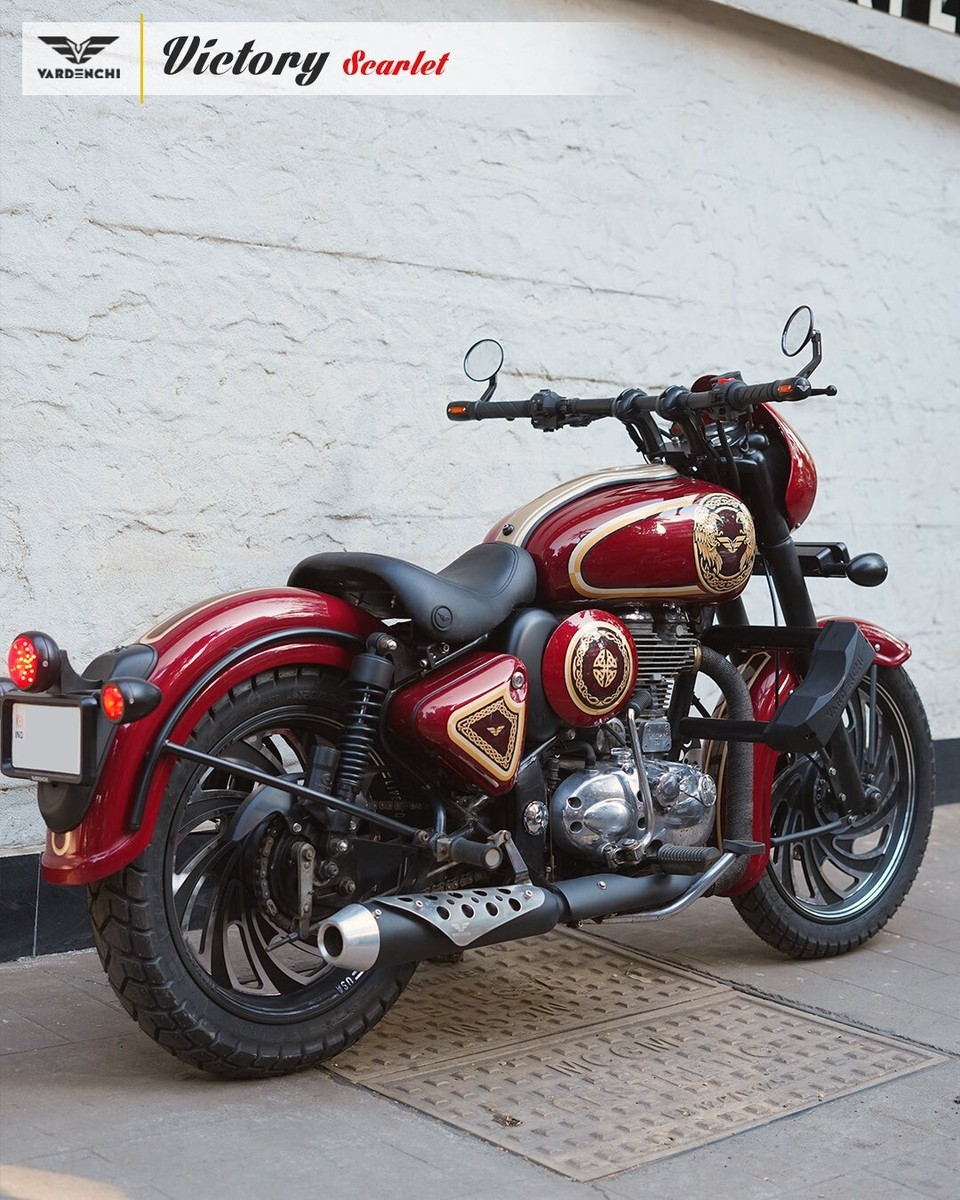 Red Colour Royal Enfield Classic 350 Best Model 350 Colours Royal