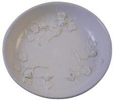 Antique 18thC Capodimonte Porcelain Soft Paste Fruit Scene Cup & Saucer Italian