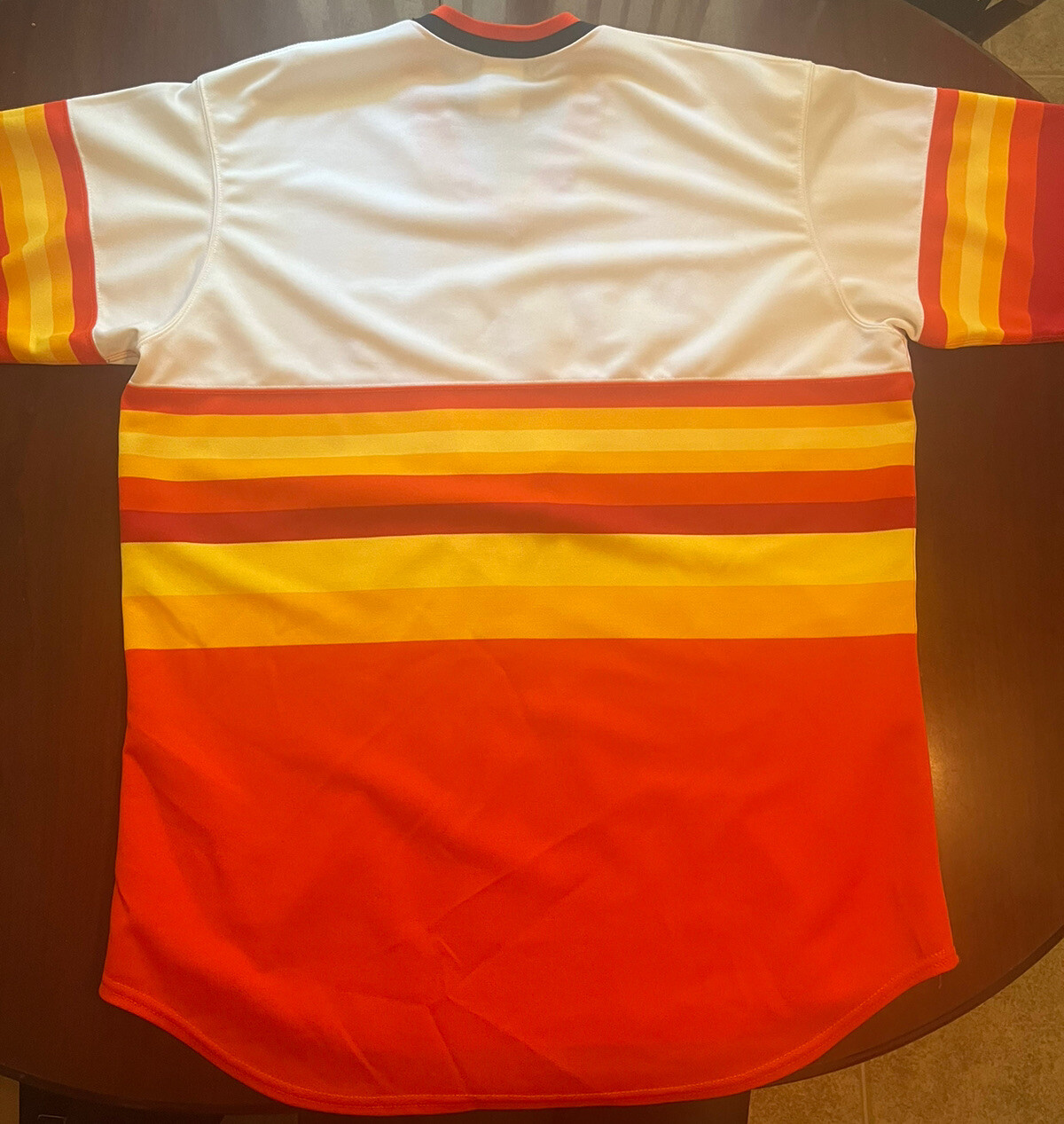 Vintage Houston Astros Rainbow Jersey Cooperstown Collection ADULT 2XL