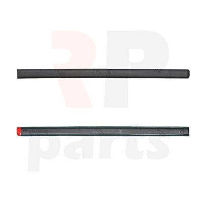 Modanatura Porta Anteriore Destra PRASCO Per Fiat Panda 2003-2011 | Nero | Lato Passeggero - Foto 7