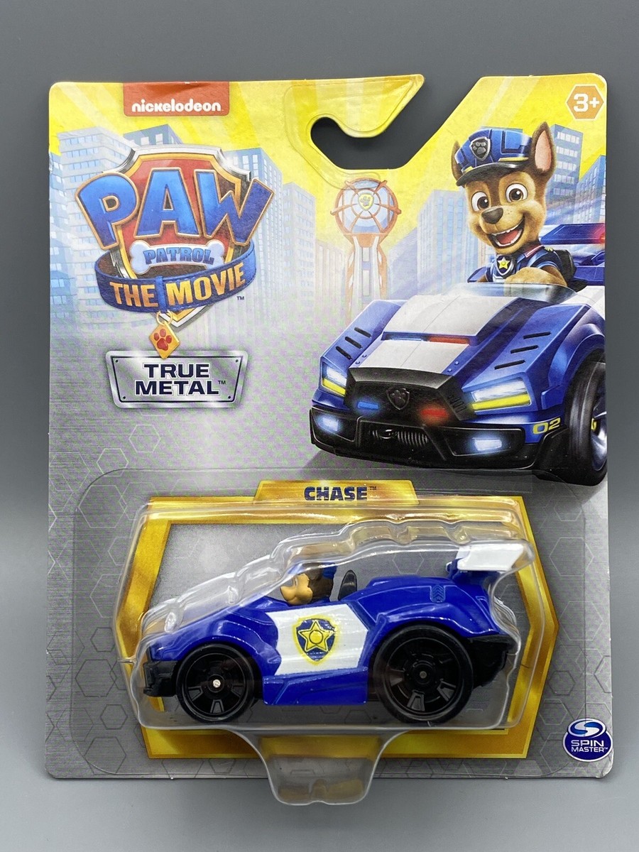 Paw Patrol The Movie Chase Blue Police Car True Metal