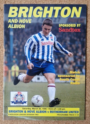 Programme Brighton Hove Albion Football Goldstone Ground Programmes - Various - Picture 65 of 81