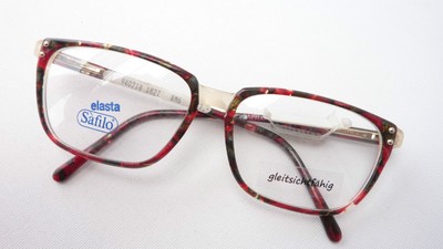 Brillenfassung Eyecatcher Safilo Flexbügel große Glasform Herren Brille Grösse L