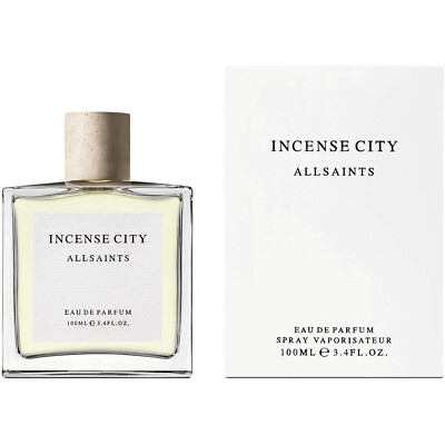 Allsaints Incense City  By ALLSAINTS Eau de Parfum 3.4oz New in Box Discontinued