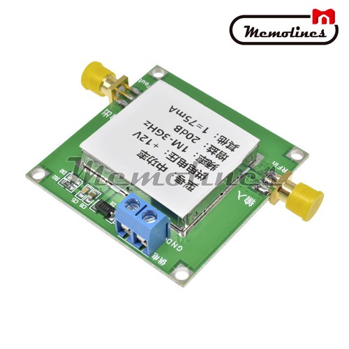 1-3000MHz 2,4GHz 20dB LNA RF Szerokopasmowy moduł wzmacniacza niskiego poziomu hałasu UHF HF VHF - Zdjęcie 3 z 7