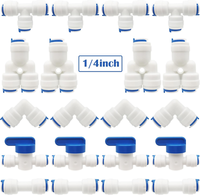 "Wasserzulaufleitung Universal Anschluss-Set, Ro Wasserfilter Fitting, 1/4\" (6Mm)"