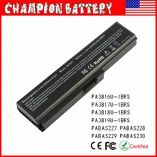 Battery for Toshiba Satellite PA3817U-1BRS PA3819U C645 C650 C655 C660 C670 C675