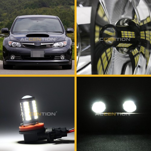 LED Fog Light Fog Lamp For Subaru Forester 2008-2013 Impreza WRX STI2008-2010 - Picture 8 of 10