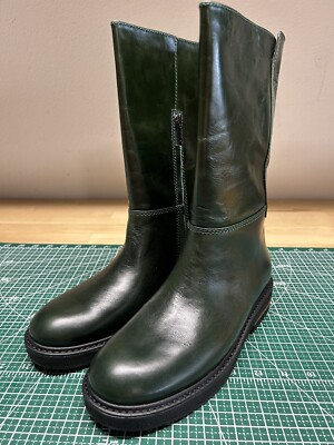 SARTO Womens Green Mid Calf Fashion Boots Size 8 B NEW | eBay