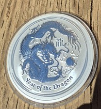 2012 10 Ounce Silver Dragon. Mintage 238. 33.71 per troy oz