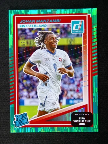 Johan Manzambi 2025 Donruss Johan Manzambi