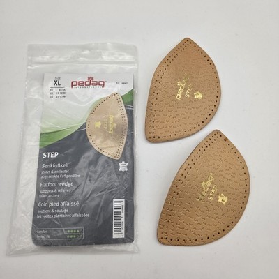 Pedag STEP 16647 Flatfoot Wedge XL Fallen Arch Relief Support Insert Tan Leather