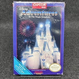Disney Adventures in the Magic Kingdom (NES) - CIB Great Condition