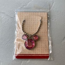 Disney Mickey Pink Charm, Used, Unopened, Minor Adhesive Stain, Bag