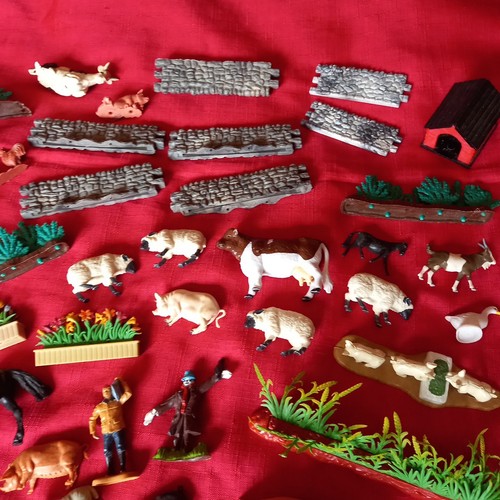 JOB LOT OF BRITAINS/TIMPO & OTHER MAKES FARM TOYS - Foto 3 di 10