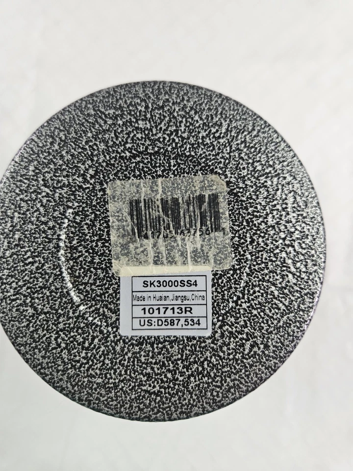 Termo vacío tarro de comida aislado frío caliente acero inoxidable cuchara sopera falta Foto 3 de 4