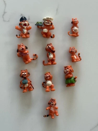 Vintage Marx Toys Tiger Town Figures 1960’s Lot Of 10