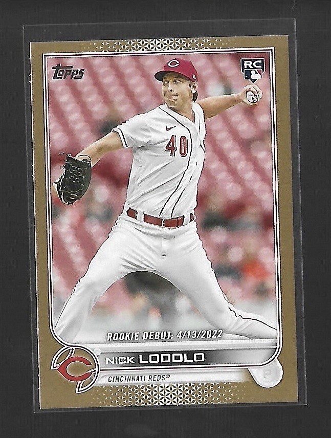 2022 Topps - Nick Lodolo #US249 Gold /2022