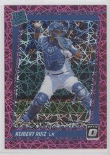 2021 Panini Donruss Optic Rated Rookie Pink Velocity Prizm /249 Keibert Ruiz 2l4