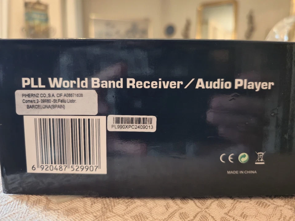 Tecsun "pl 990X" world band receiver radio bluetooth, MP3 audio player excellent - Imagen 3 de 4