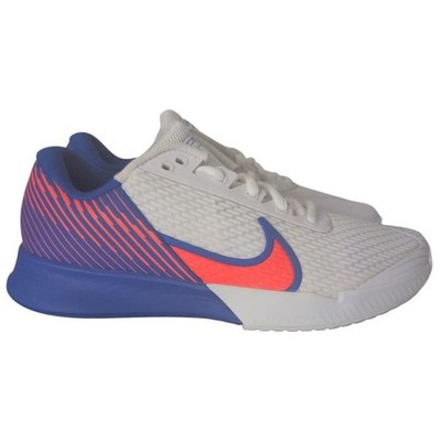 Nike Court Air Zoom Vapor Pro 2 Tennis Shoe White/Blue/Orange Men 7.5 Women 9