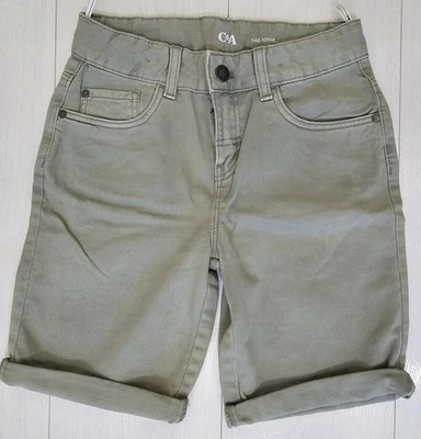 C&A Shorts jeans verde adolescentes 140-10Y/A C&A Shorts jeans verde... - Imagen 1 de 4
