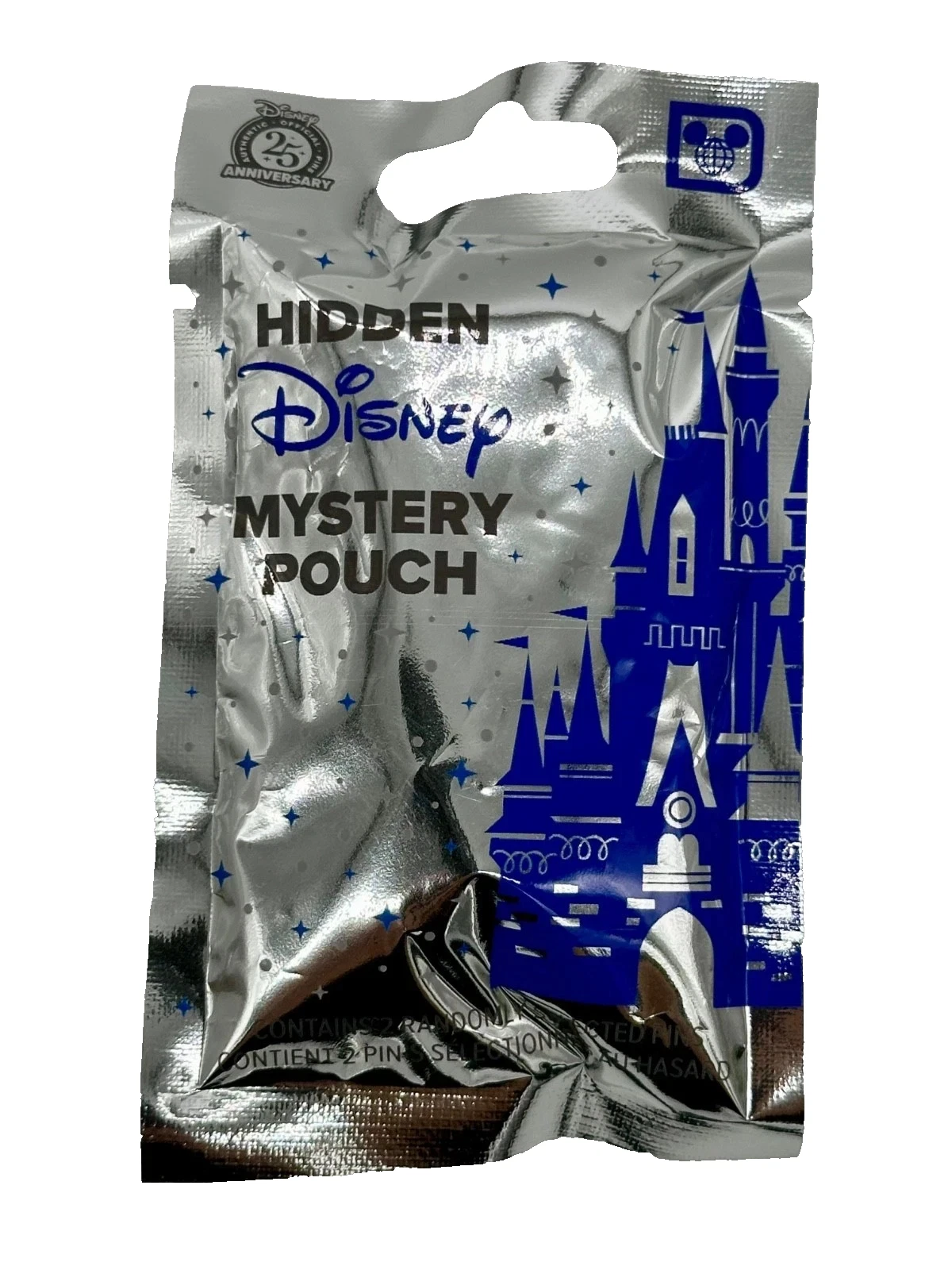 Disney WDW Hidden Mickey Mystery Collectible Pin Pack Pouch 2025 SEALED WAVE A