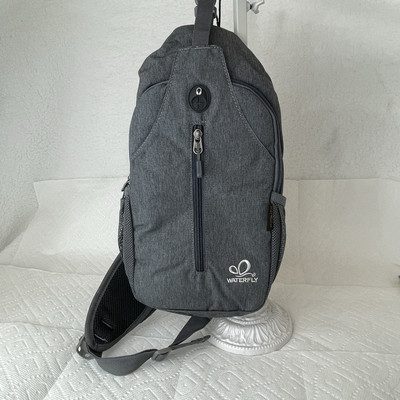 WATERFLY  Crossbody Sling Backpack Sling Bag Travel Hiking Chest Bag Daypack