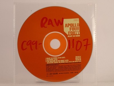 APOLLO FOUR FORTY HEART GO BOOM (X8) 3 Track CD Single including Plastic Sleeve 