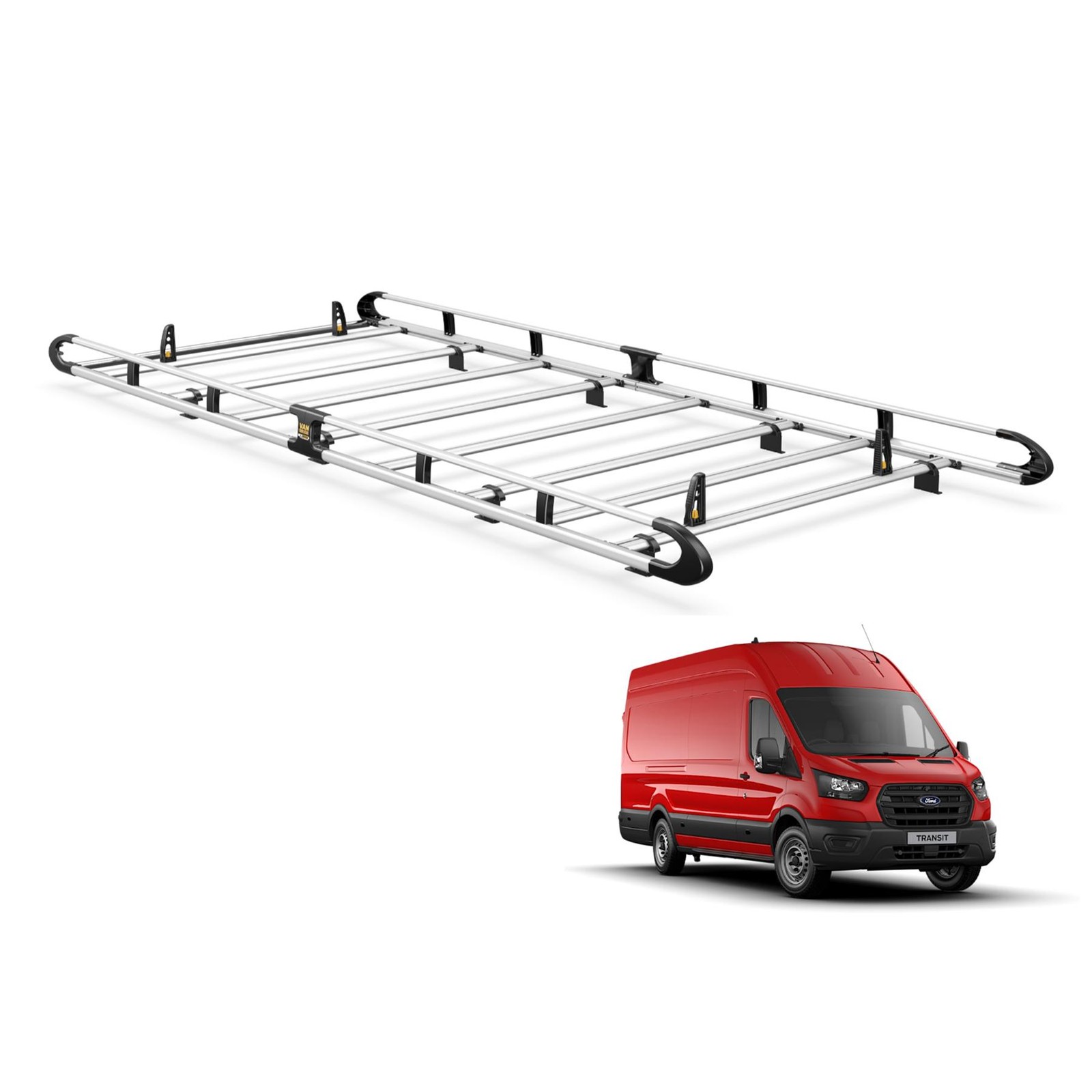Ford Transit Roof Rack for 2014+ L4H3 Models Van Guard UltiRack+