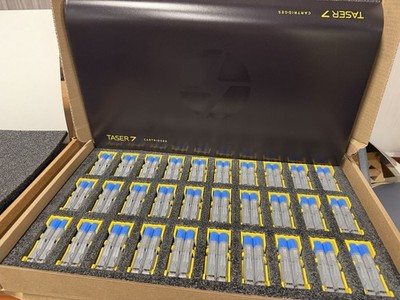 Axon 7 Hook Loop Cartridges Training Open Box 60 Piece Case 22177 3.5 Deg