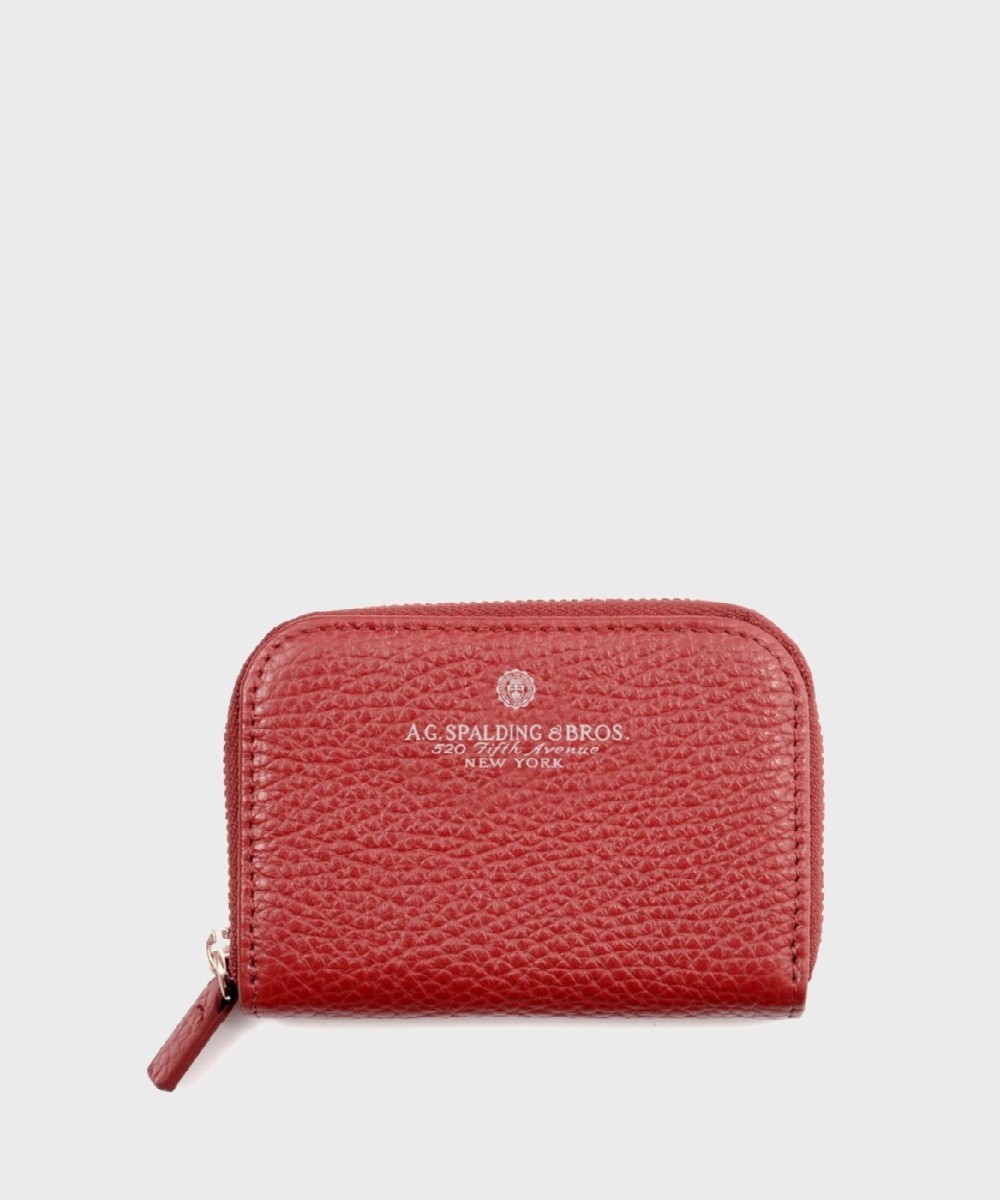 AG Spalding - Bros Tiffany portafogli compatto 4 куб см на молнии Россо 175544U530 16890₽