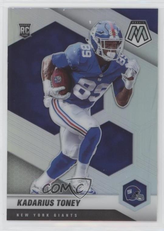 2021 Panini Mosaic Rookie Variations Silver Prizm Kadarius Toney #312-V RC 0nr3