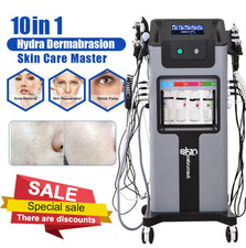 10 in 1 Face Water Hydra Dermabrasion Hydro Jet Aqua Skin Deep Cleansing Machine