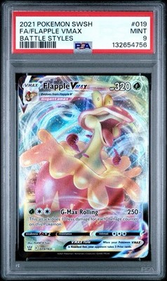 Flapple VMAX 019/163 Swsh05: Battle Styles Holo for sale online | eBay