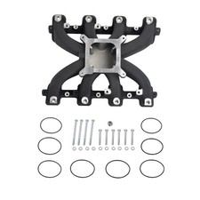 Aluminum Single Plane Efi Intake Manifold For Gm Ls1 Ls2 Ls6 300-137 Black Aluminum Single Plane Efi Intake Manifold For Gm Ls1 Ls2 Ls6 300-137 Black