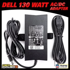 GENUINE DELL OEM 130W AC Power Adapter Charger Latitude E6520 E6530 E7440 E7450