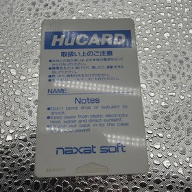Psycho Chaser PC Engine HuCard Japan import card only US Seller