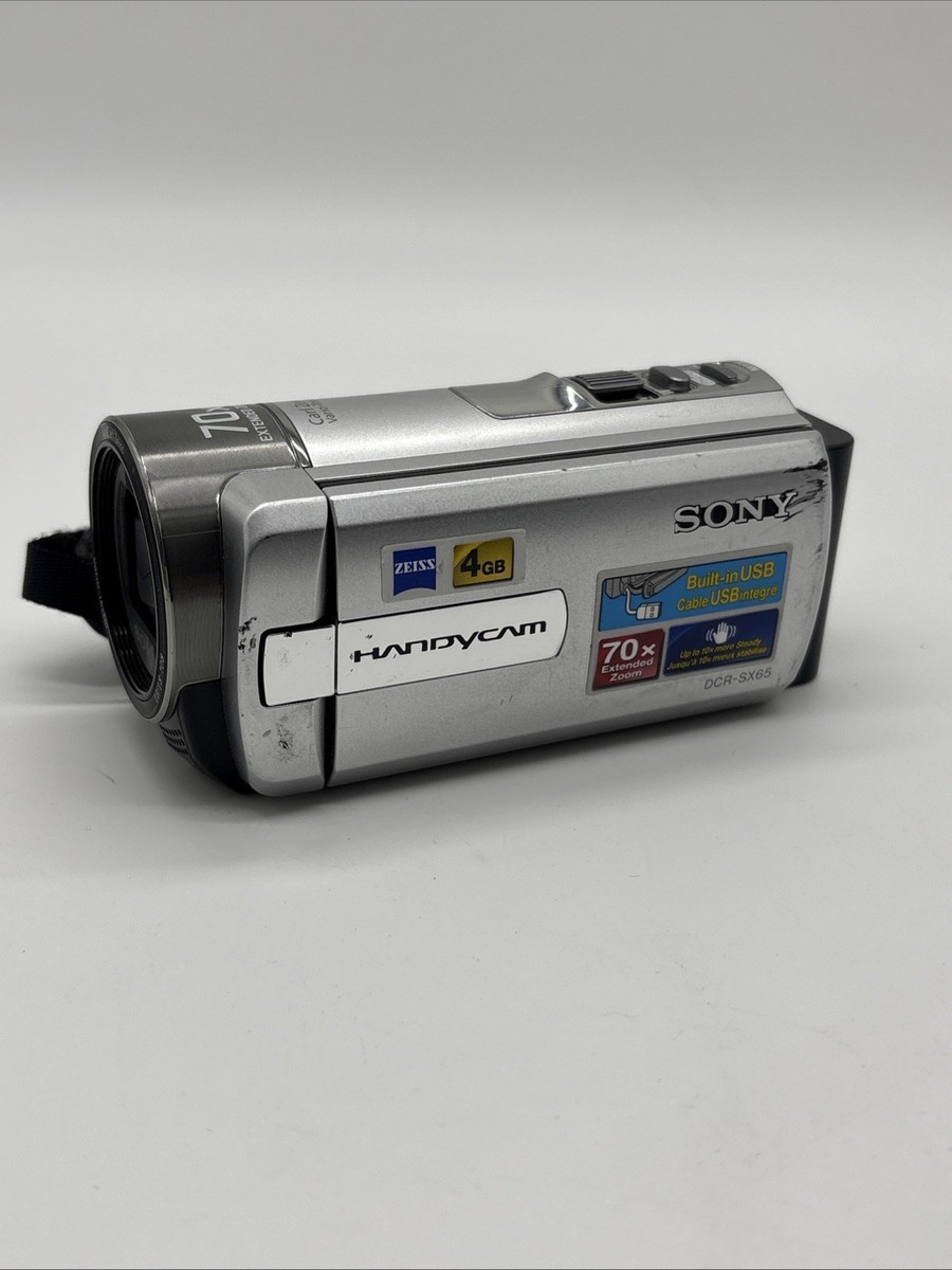 Sony Handycam DCR-SX65 Digital Video Camcorder Zeiss 70x