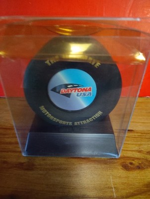 Dayton NASCAR Collectors Mini Tire In Plastic Display