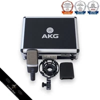 AKG C214 Condenser Microphone Professional Studio Recording 20-dB C 214 Tested