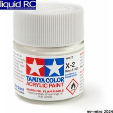 Tamiya USA TAM81002 Acrylic X2 Gloss White